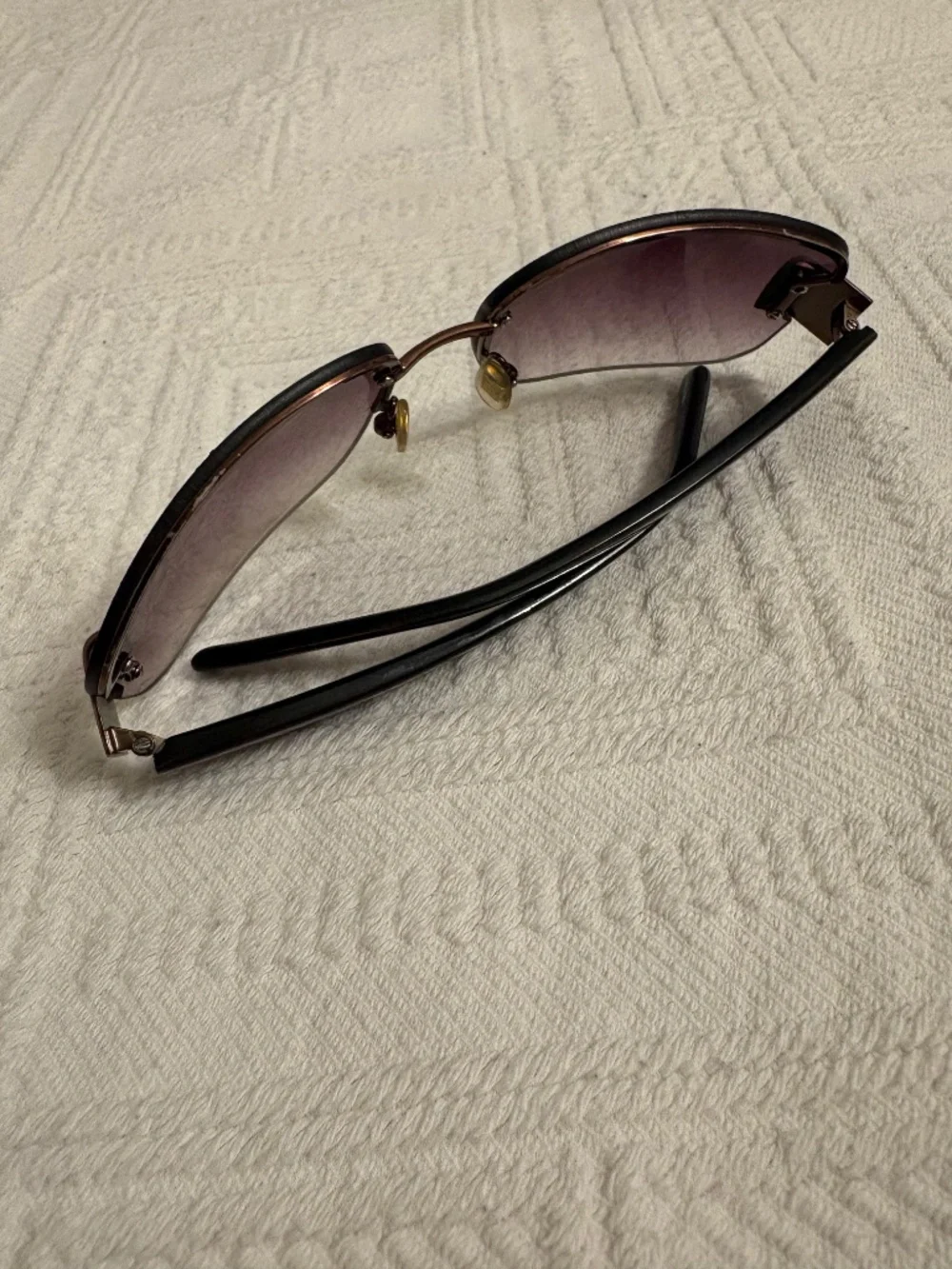 Authentic Kate Spade Nia/S Sunglasses Brown Gradient Python Print